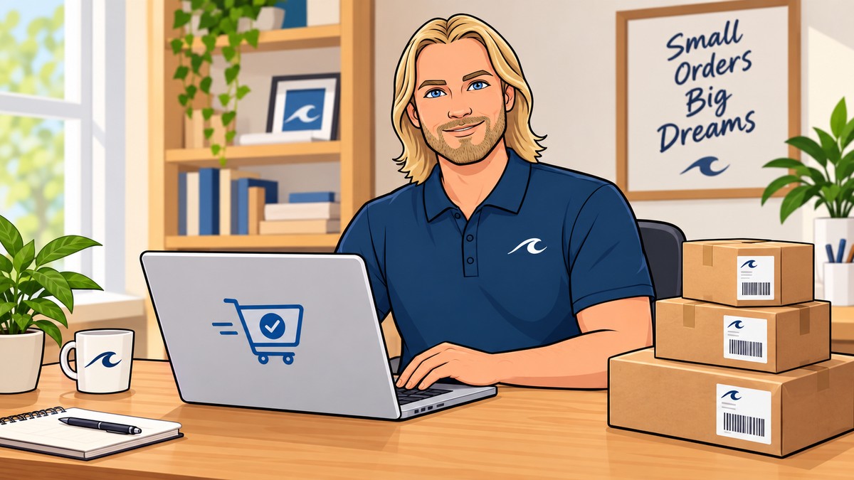 E-commerce business owner checking transaction details and payment fees
