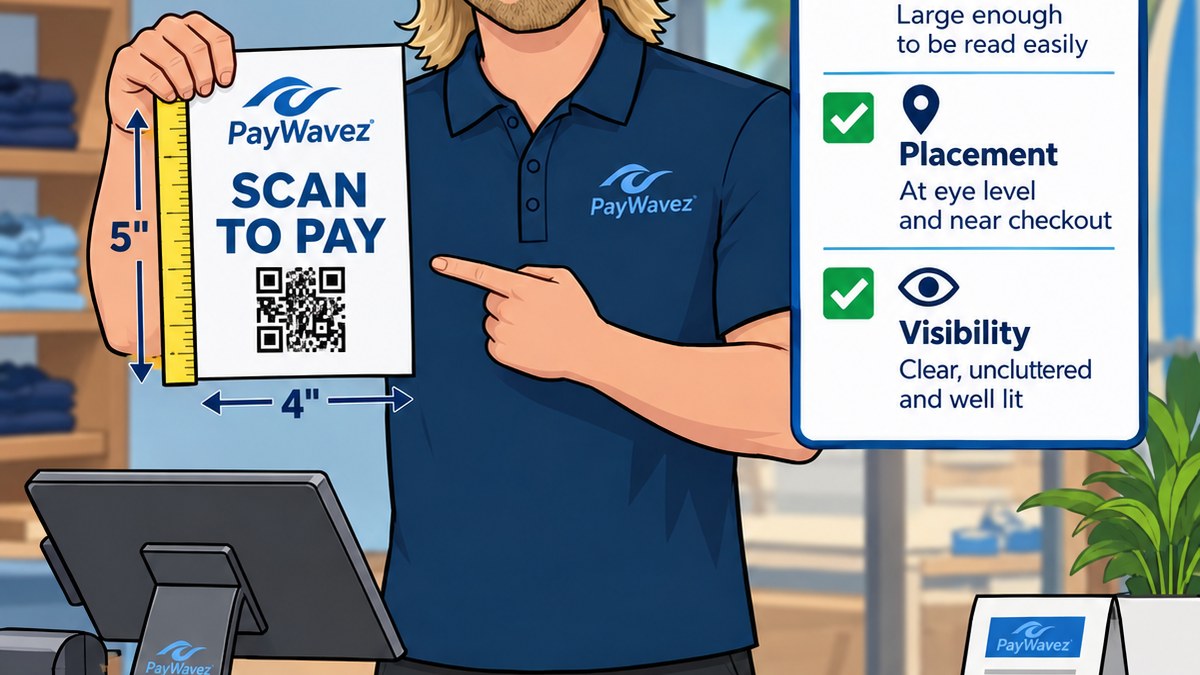 Cartoon Zac Rogers, PayWavez founder, explaining Dual Pricing Signage: What's Required and What Actually Works at the Counter