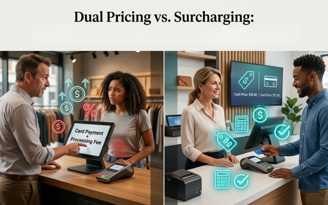 Dual Pricing vs. Surcharging | How to Eliminate Processing Fees Completely